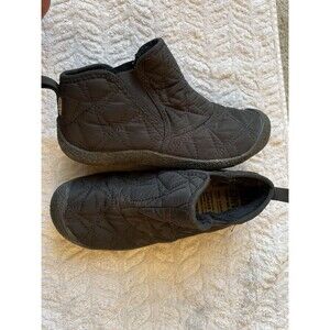 Keen Howser II women’s Slip-On Shoes Sz 7 Slippers Quilted Nylon Faux Fur